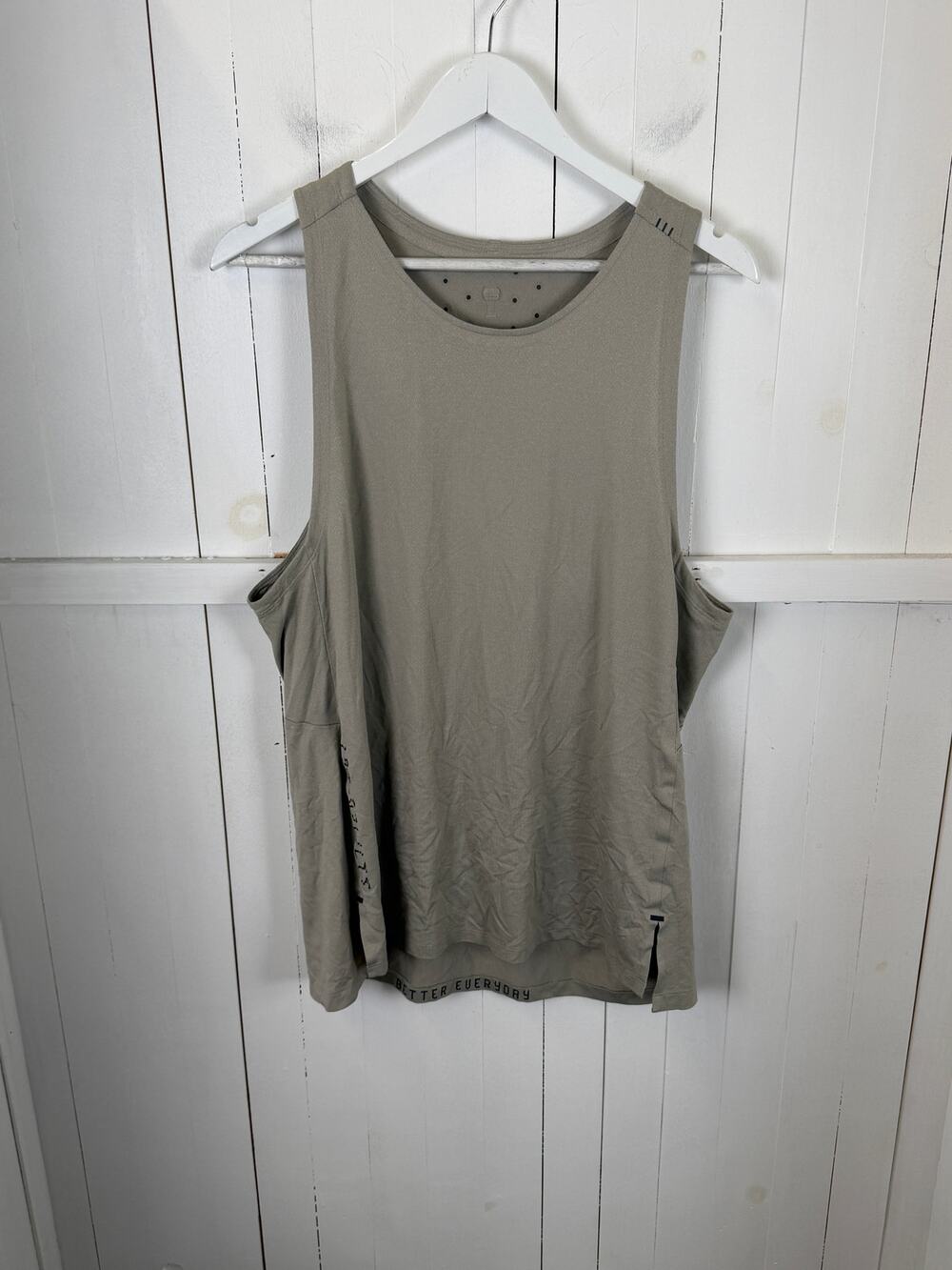 Lululemon Men's Tan Activewear Tank Top Size M
